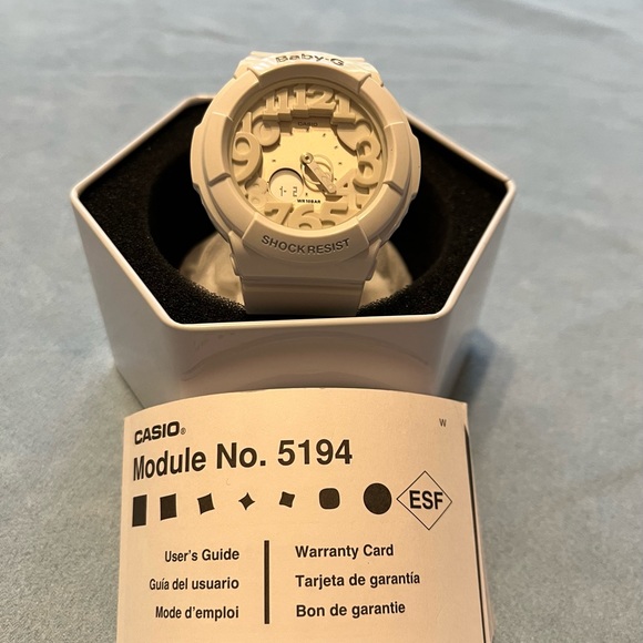Casio Jewelry - Casio White Lady Baby G sport Watch